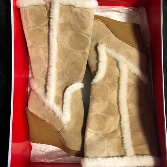 Monogram coach boots - Picture 2 of 5